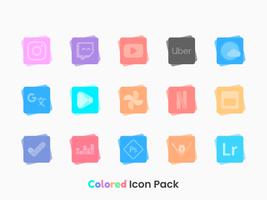 Colored Icon Pack Screenshot 1