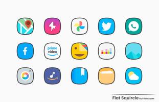Flat Squircle - Icon Pack ภาพหน้าจอ 2