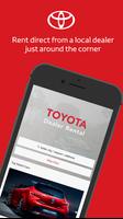 Toyota Dealer Rental Plakat