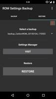 ROM Settings Backup Screenshot 1
