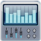 Groove Mixer. Musik Beat Maker Zeichen