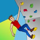 Flexible climber icône