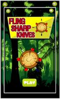 Fling Sharp Knives Plakat