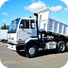 City Cargo Truck Driving icon