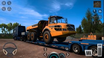 truk euro nyata mengemudi 3D screenshot 2
