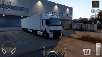 truk euro nyata mengemudi 3D screenshot 3
