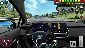 US School Car Driving Games 3D screenshot 1