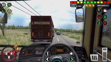 Euro Coach Bus driving game স্ক্রিনশট 1