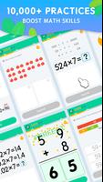 Ahaaa! Mathup-Cool Mental Math Kids Learning Games syot layar 1