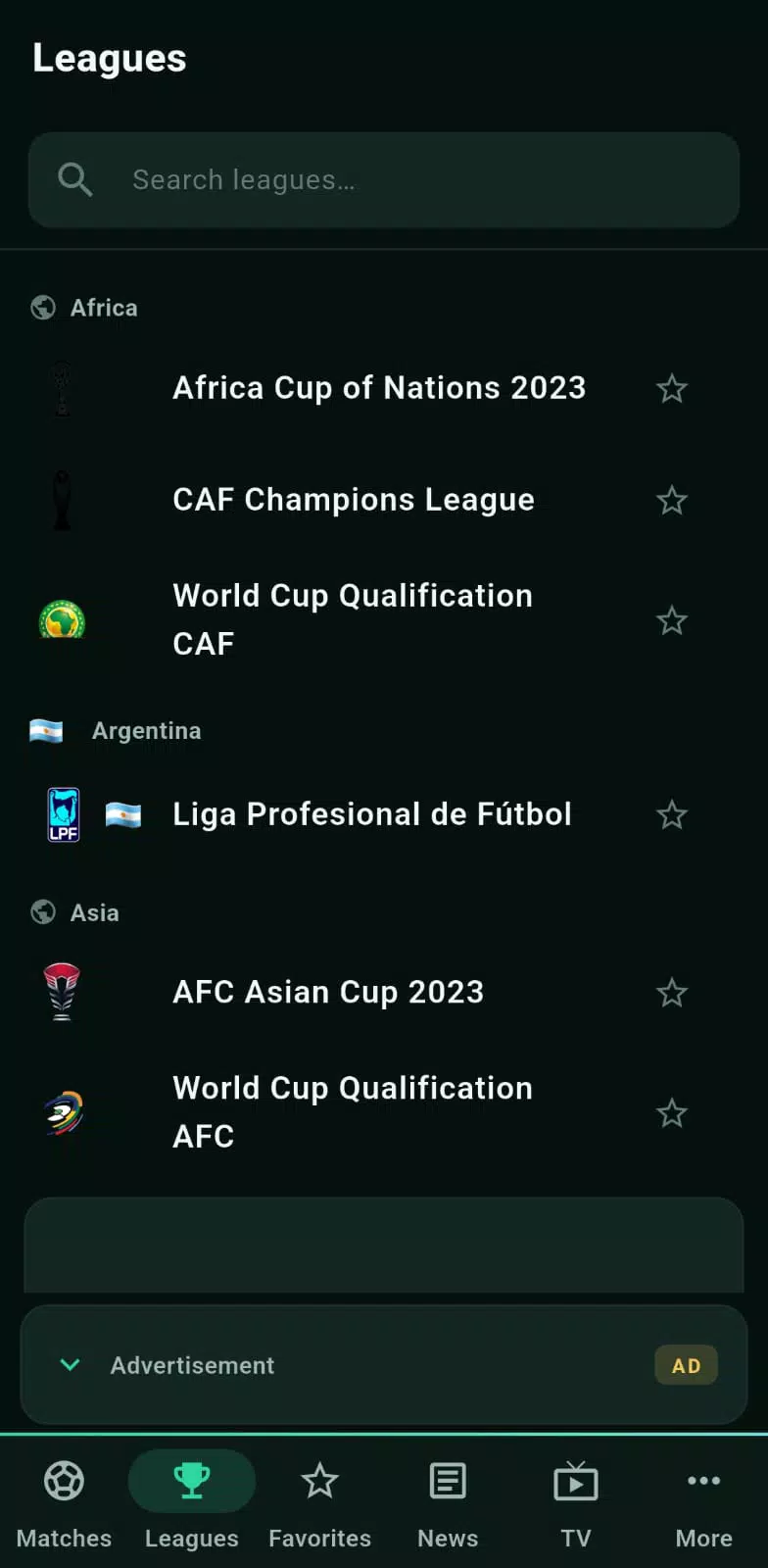 Playfy TV: Live Football screenshot