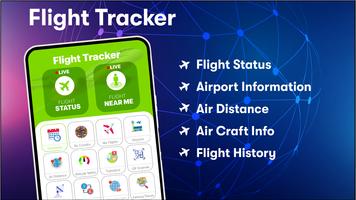 Live Flight Tracker & Radar 24 पोस्टर