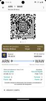 Vuelos Boarding Pass Wallet Poster
