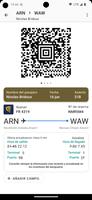 Vuelos Boarding Pass Wallet Poster