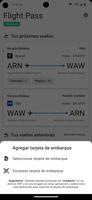Vuelos Boarding Pass Wallet captura de pantalla 3