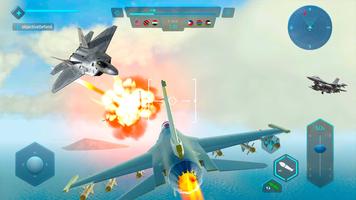 Modern Air Combat Flight Jet captura de pantalla 2