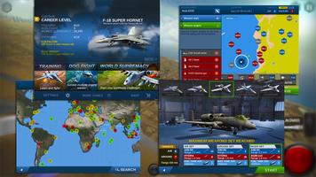 Modern Air Combat Flight Jet captura de pantalla 1