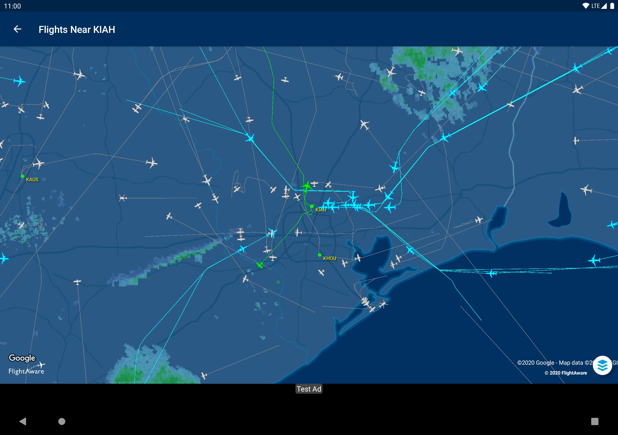 Flight Aware Live Map