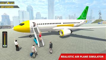 Flight Simulator Plane Game 3D পোস্টার