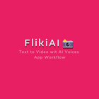 Icona Flikiai App AI Video Workflow