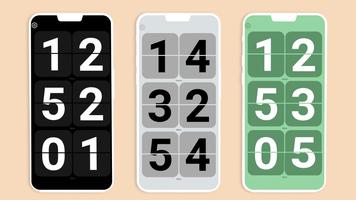 Flip Clock - Desk Clock imagem de tela 3