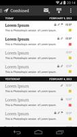 MailDroid Themes Plugin تصوير الشاشة 2