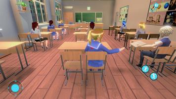Anime High School Girl Game 3D capture d'écran 3