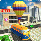 Pochinki Bus Flying Air Balloon: Pochinki Game ikona
