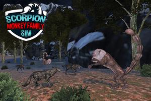 Scorpion Singe Famille Sim capture d'écran 2
