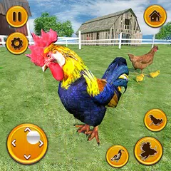 Rooster Family: Chicken Games