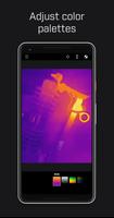 برنامه‌نما FLIR ONE عکس از صفحه