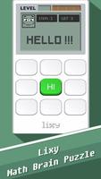 Lixy - Calculator Number Game پوسٹر