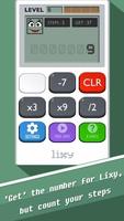 Lixy - Calculator Number Game اسکرین شاٹ 2