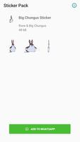 Big Chungus Sticker for WhatsApp (WAStickerApp) poster