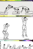 tutorial de gimnasio en el piso Poster