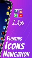 Floating Icons Navigation capture d'écran 1