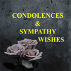 Condolences and Sympathy Zeichen