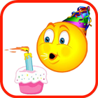 Birthday Fun Stickers-icoon