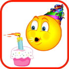 Birthday Fun Stickers icône