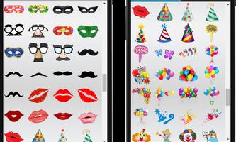 Birthday Fun Stickers скриншот 2