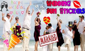 Wedding Fun Stickers Affiche