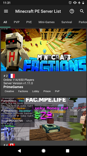 無料で Minecraft Pocket Editionのサーバーリスト アプリの最新版 Apk1 0 38をダウンロードー Android用 Minecraft Pocket Editionのサーバーリスト Apk の最新バージョンをダウンロード Apkfab Com Jp