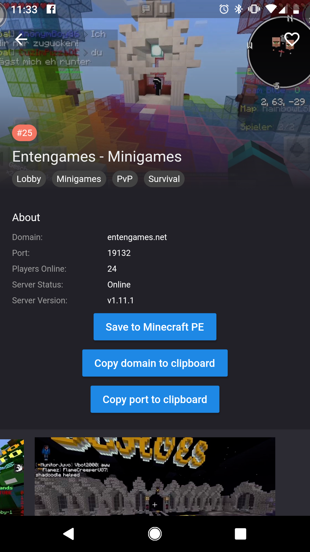 無料で Minecraft Pocket Editionのサーバーリスト アプリの最新版 Apk1 0 38をダウンロードー Android用 Minecraft Pocket Editionのサーバーリスト Apk の最新バージョンをダウンロード Apkfab Com Jp