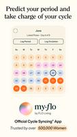 MyFlo® Period Tracker Calendar plakat