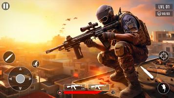 Sniper Games Offline Battle 3D screenshot 1