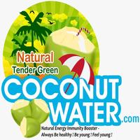 Natural Tender  Green  COCONUT WATER Delivery Boy Cartaz