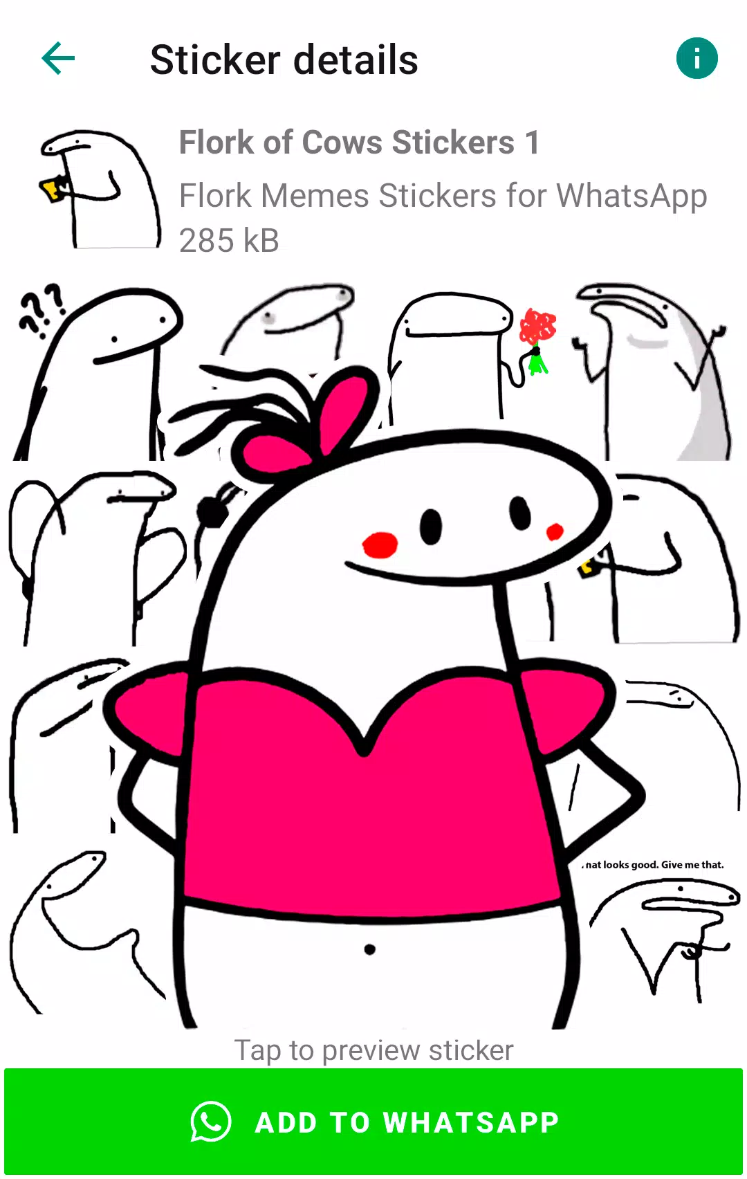 Flork Stickers memes WASticker for Android - Free App Download