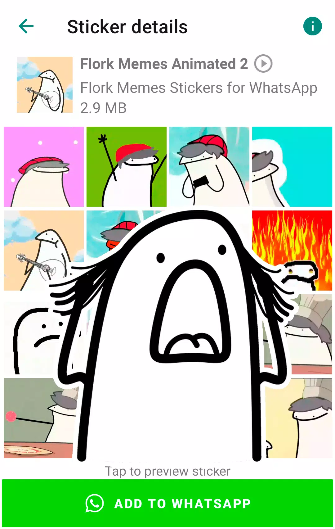 Flork Stickers memes WASticker for Android - Free App Download