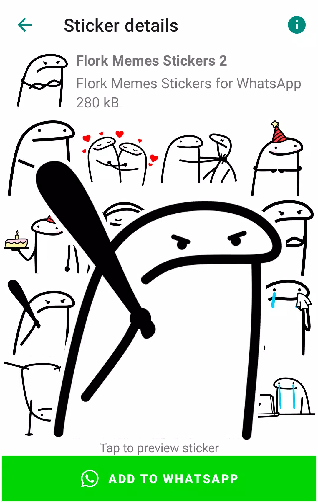 Flork Stickers memes WASticker for Android - Free App Download