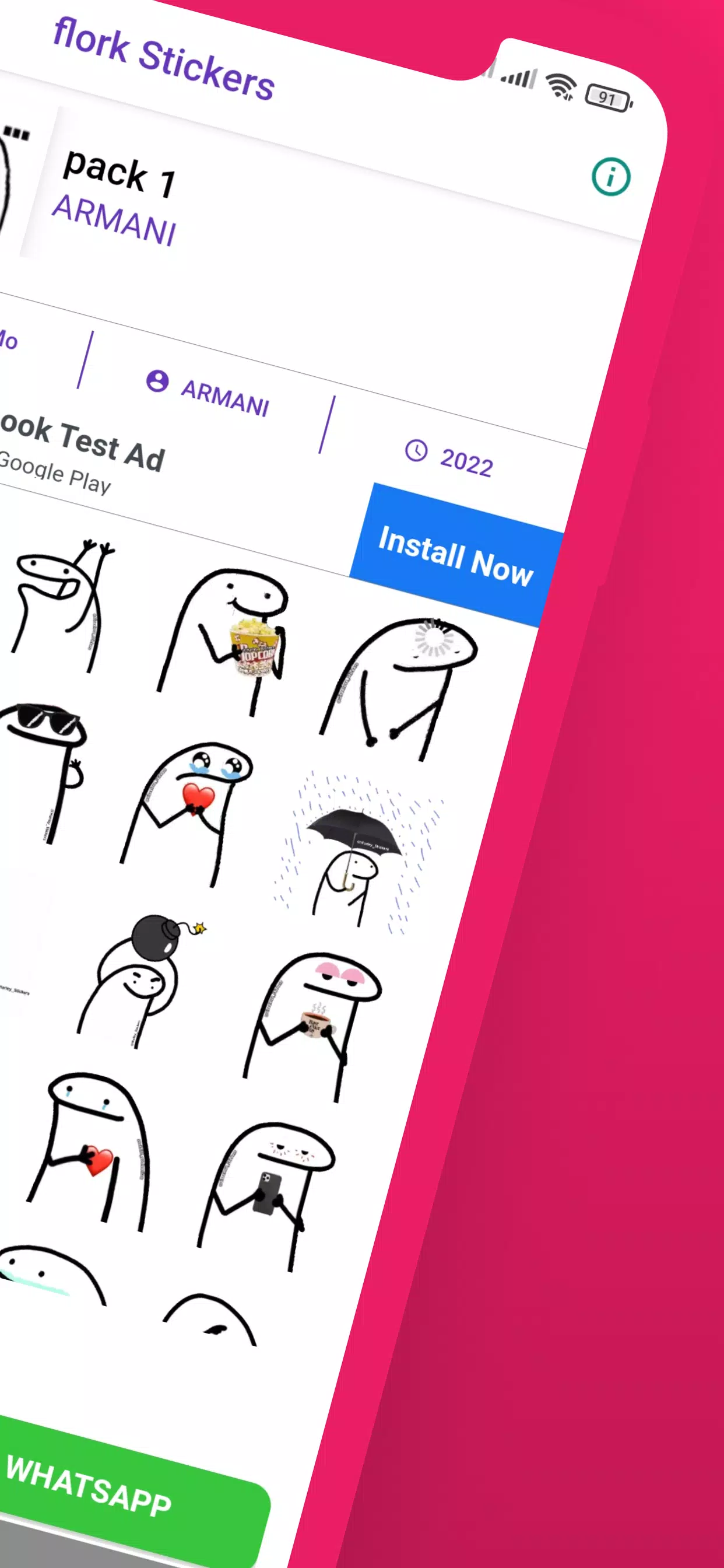 Flork Stickers for whatsapp - Apps on Google Play