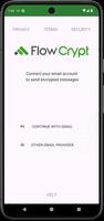 FlowCrypt الملصق